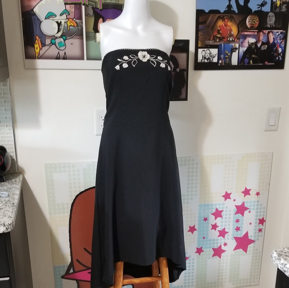 Vintage asymmetrical dress